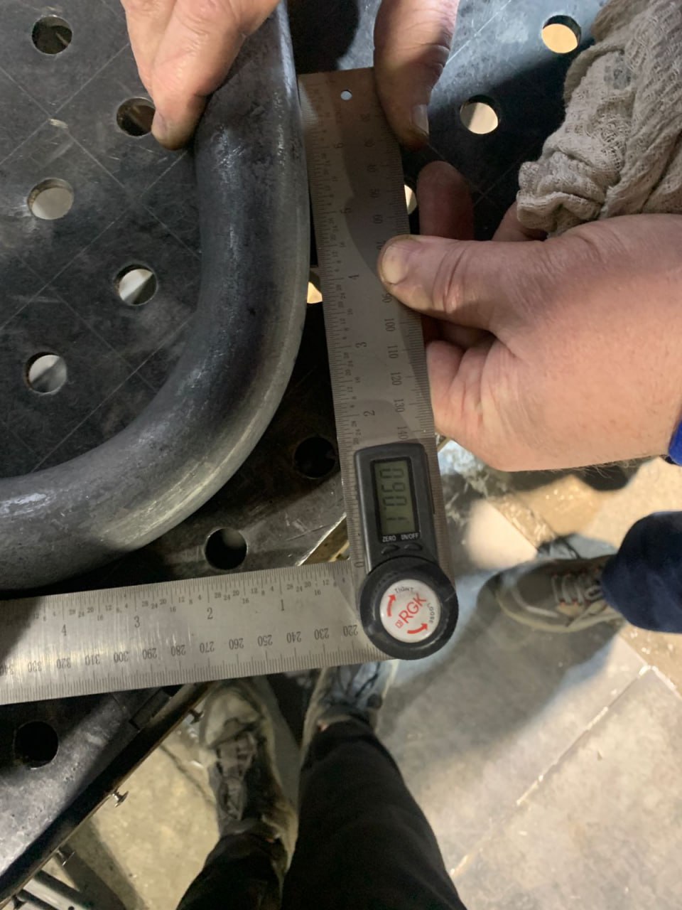 Гибка труб 45х5